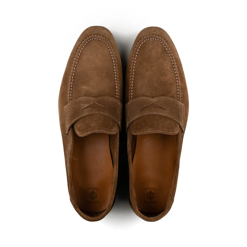 Unlined Penny Loafer Tan
