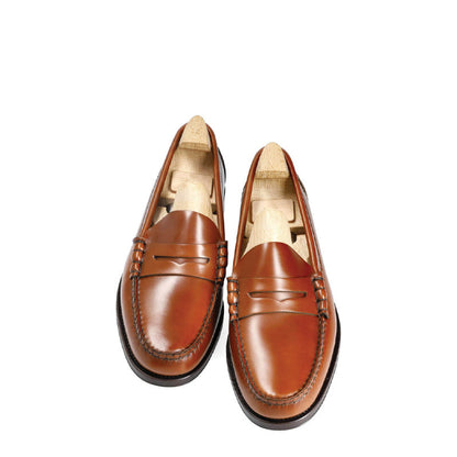 Burgundy Leather Penny Loafer
