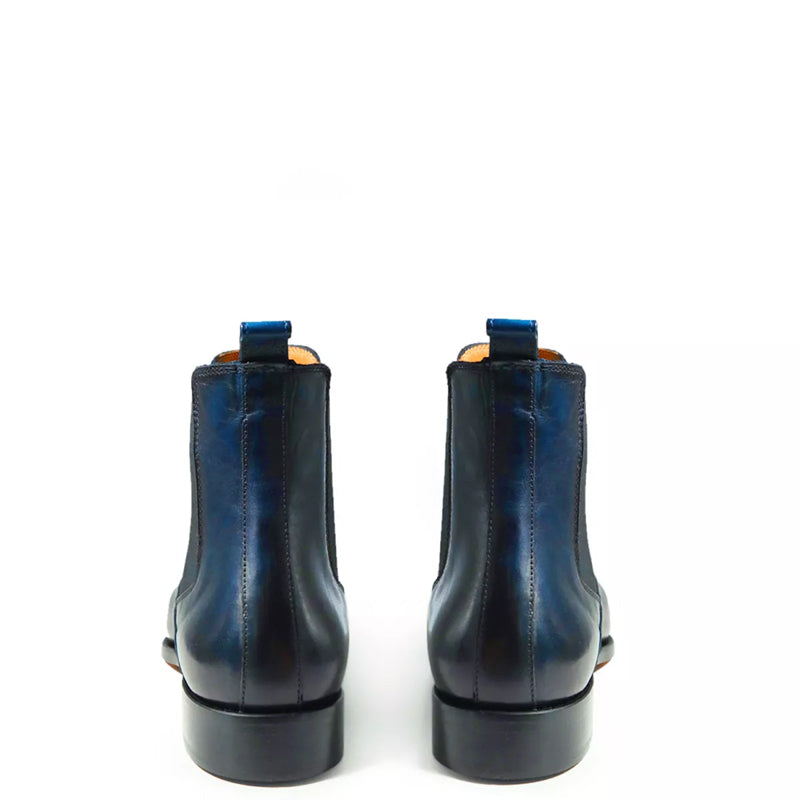 Premium Pure Solid Leather Chelsea Boot Tan