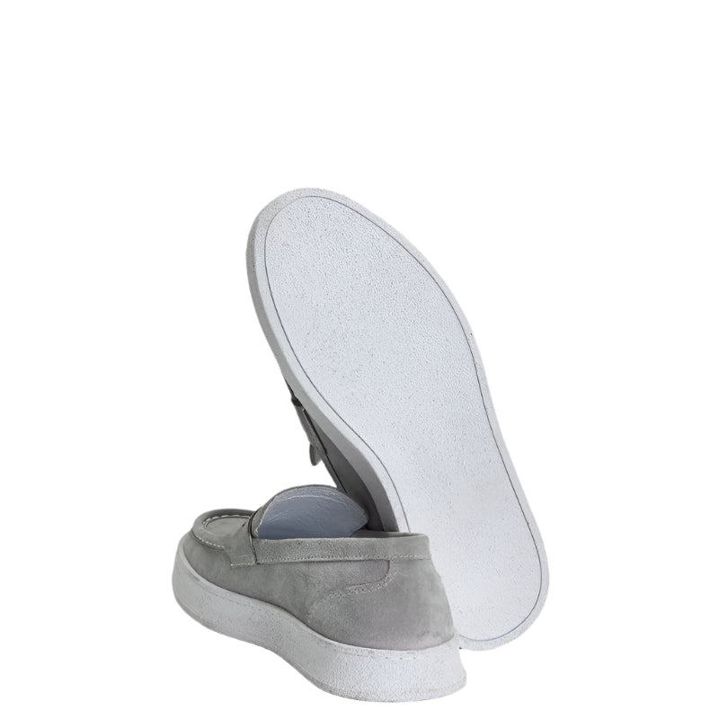 Men's Suede Casual Loafer Green