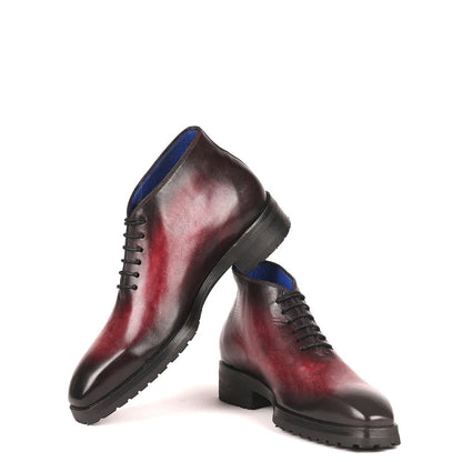 Classic Handmade Stylish Leather Ankle Boot Brown