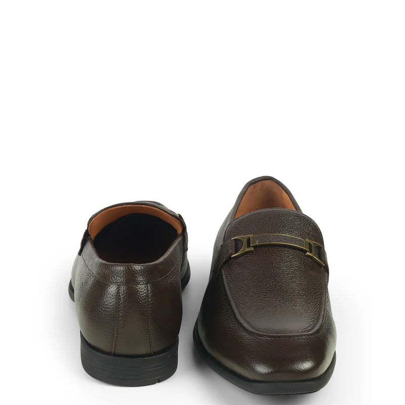 Classic Plain Pure Leather Formal Loafers