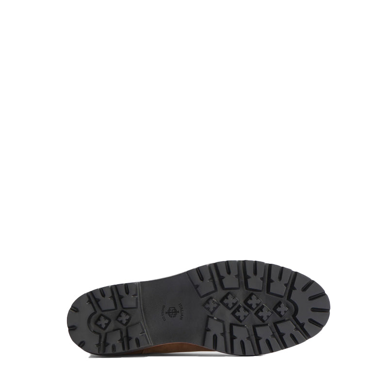 Mid-Top Suede Premium Leather Chelsea Brown Boot