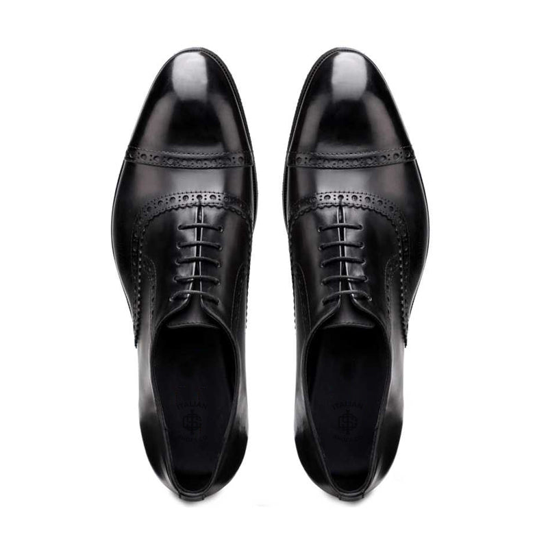 Pure Italian Leather Oxford Shoes For Men
