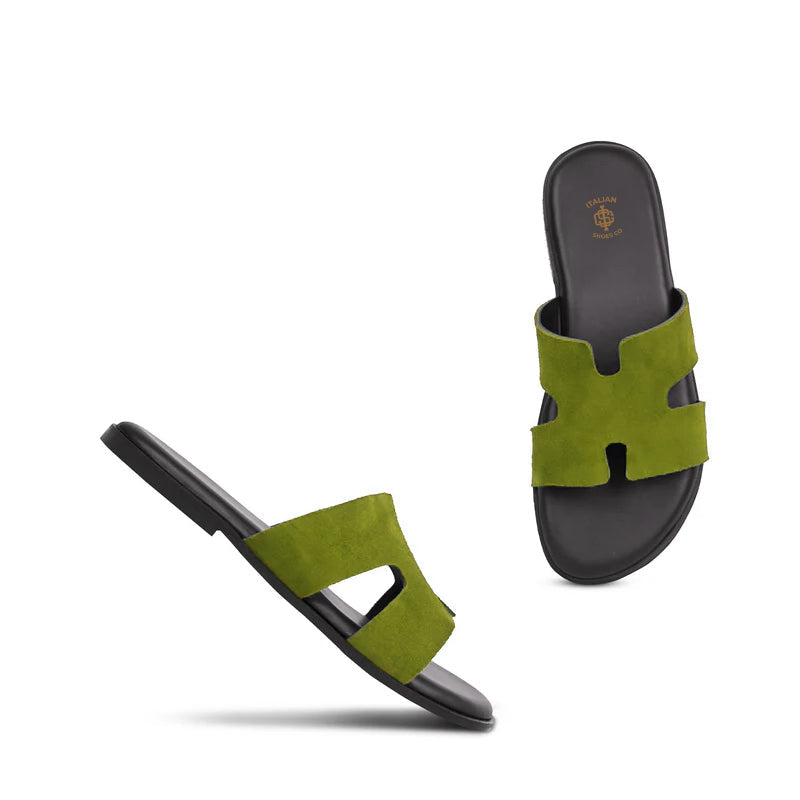 Suede H Style Slip On