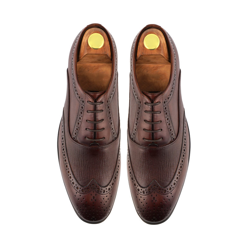 Leather Handmade Oxford Shoes For Men