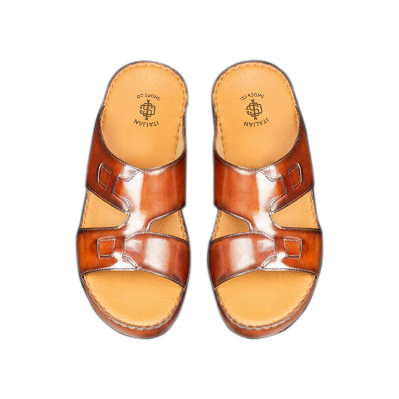 Premium Classic Comfort Arabic Blue Sandal