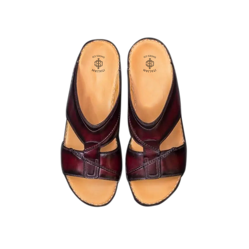 Luxury Comfort Arabic Brown Sandal