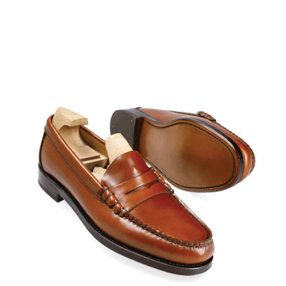 Burgundy Leather Penny Loafer