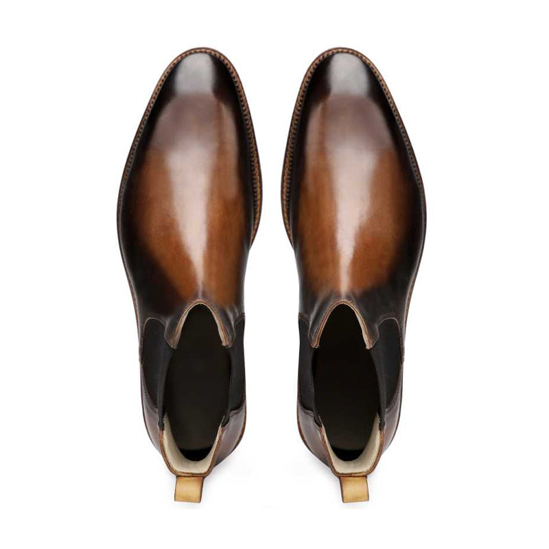 The Elegant Chelsea Boot Brown