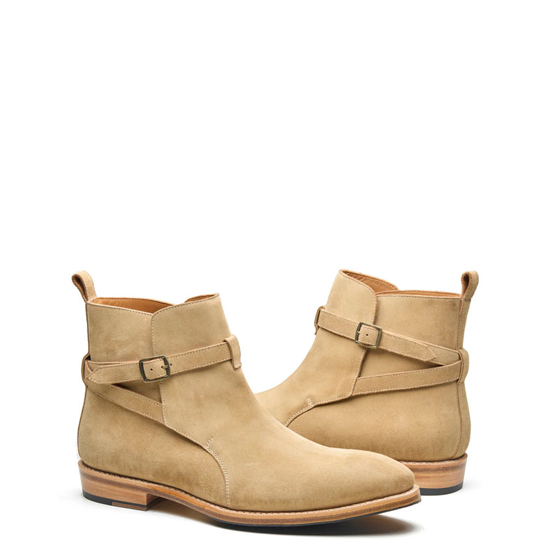 Heritage Jodhpuri Boot - Hand Welted Tan