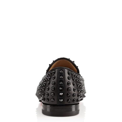 Men Suede Studded Slip On Loafers