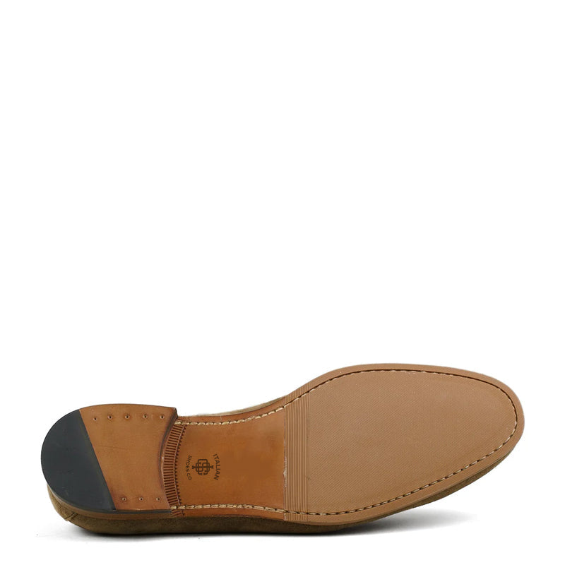 Unlined Penny Loafer Medium Brown