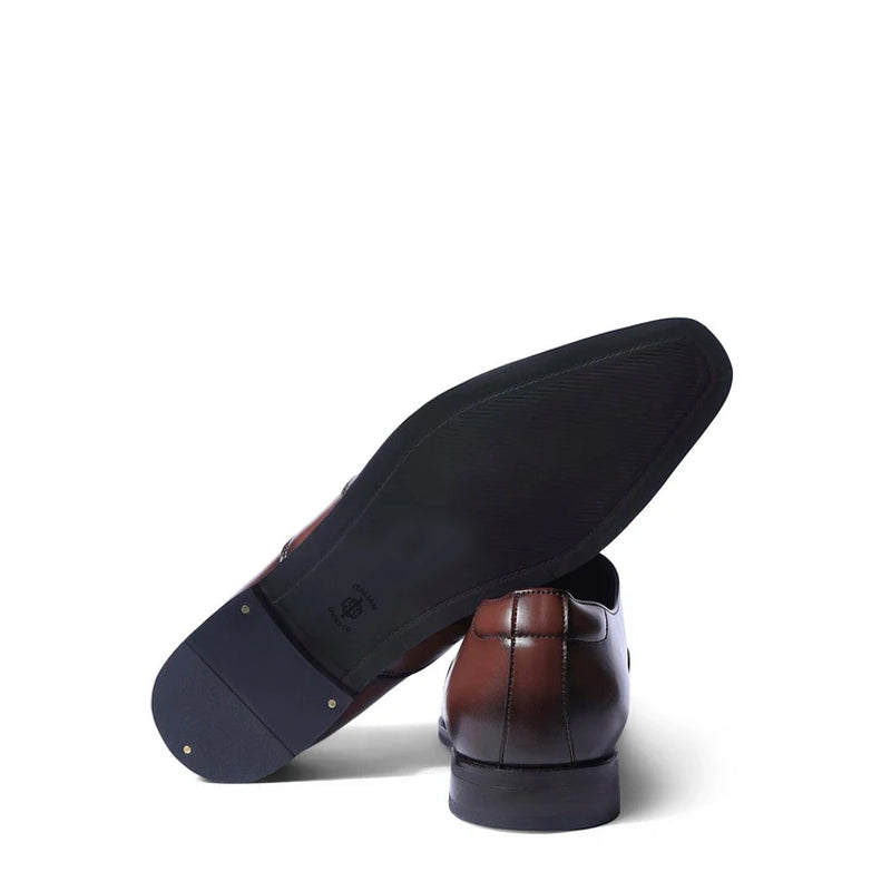 Classic Leather Formal Oxford Brown Shoe For Men