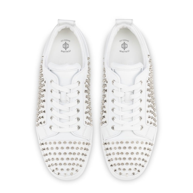 Men Casual Slip-On Leather Black Sneaker