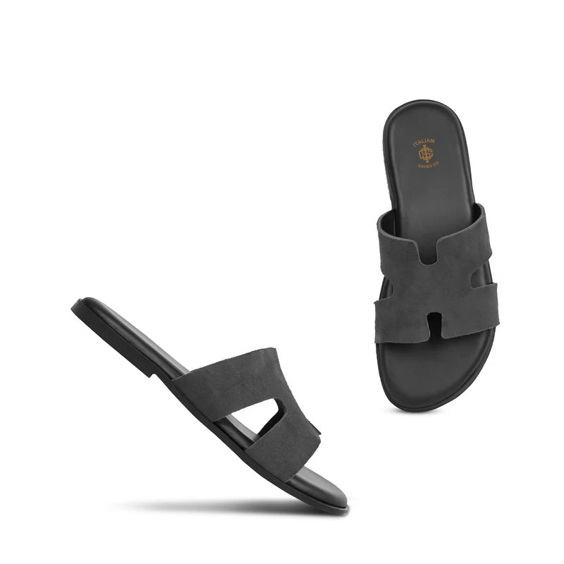 Suede H Style Slip On