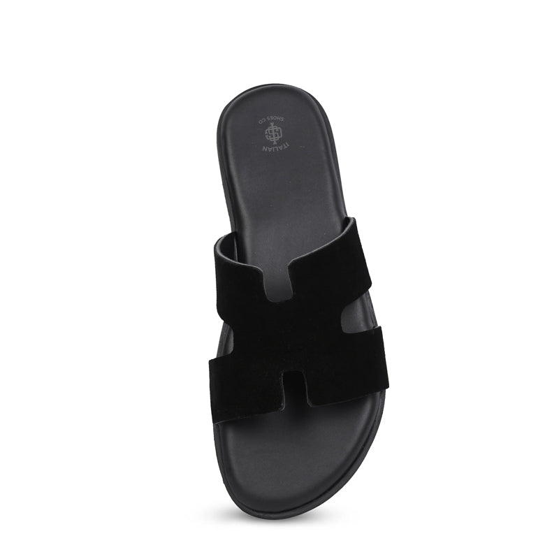 Suede H Style Slip On