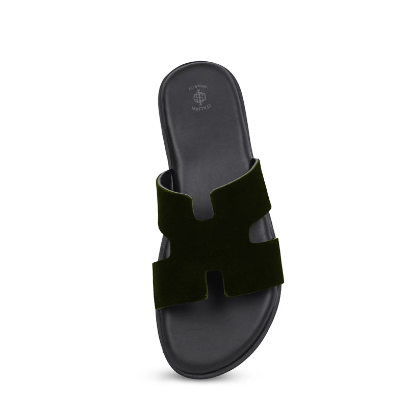 Suede H Style Slip On