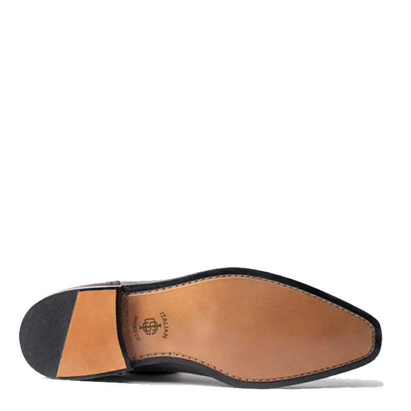 Leather Lace-Up Oxford Shoes for Men