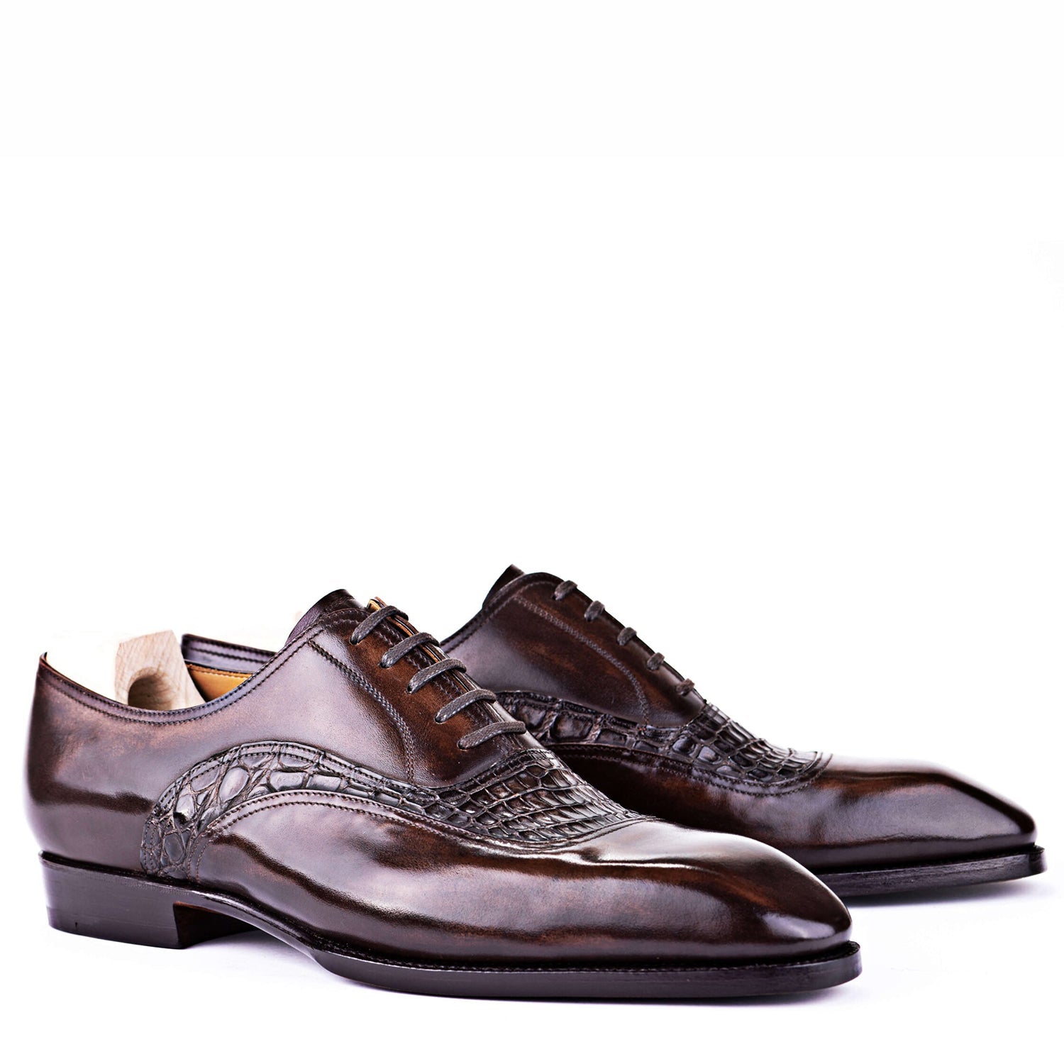 Premium Handmade Shiny Leather Oxford Shoe