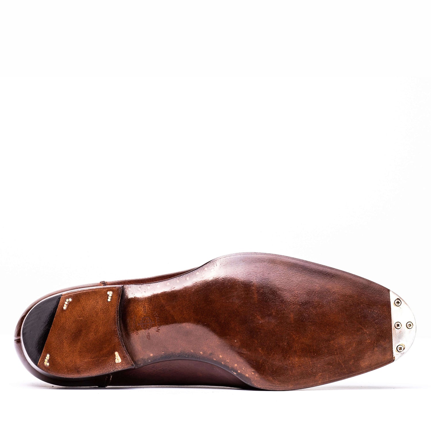 Classic Cap-Toe Shiny Leather Oxford Shoe