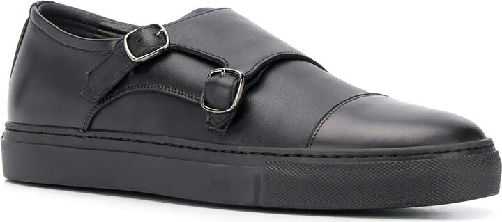 Men Double Monk Strap Sneakers