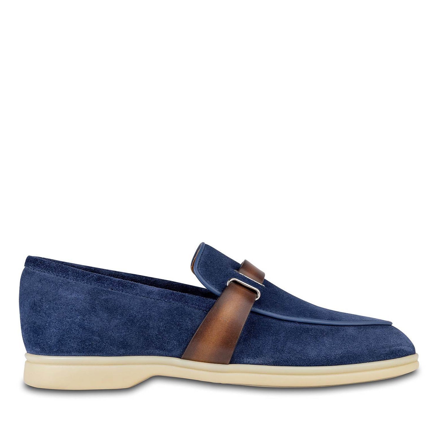 PORTOFINO SUEDE CALF LEATHER BLUE
