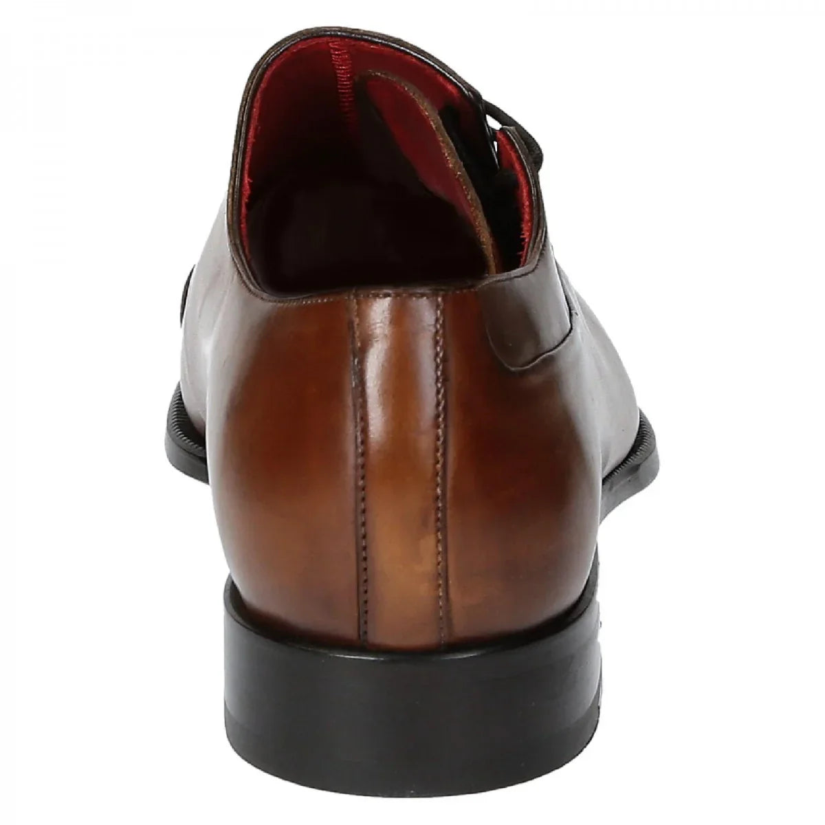Light brown leather dress shoes