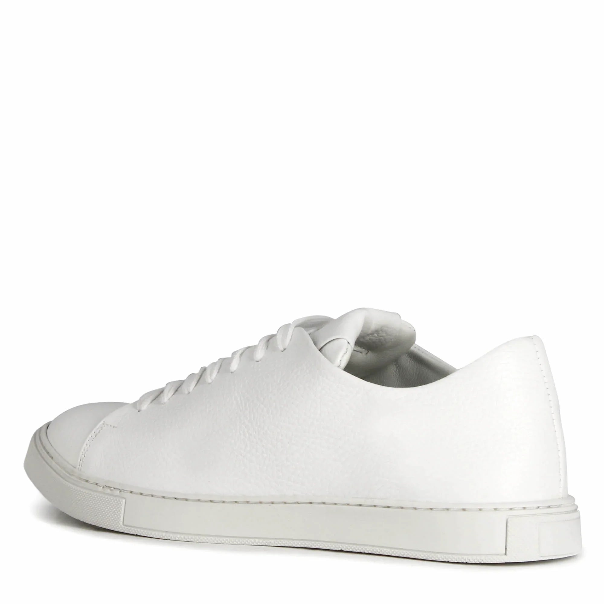 Classic White Leather Sneakers