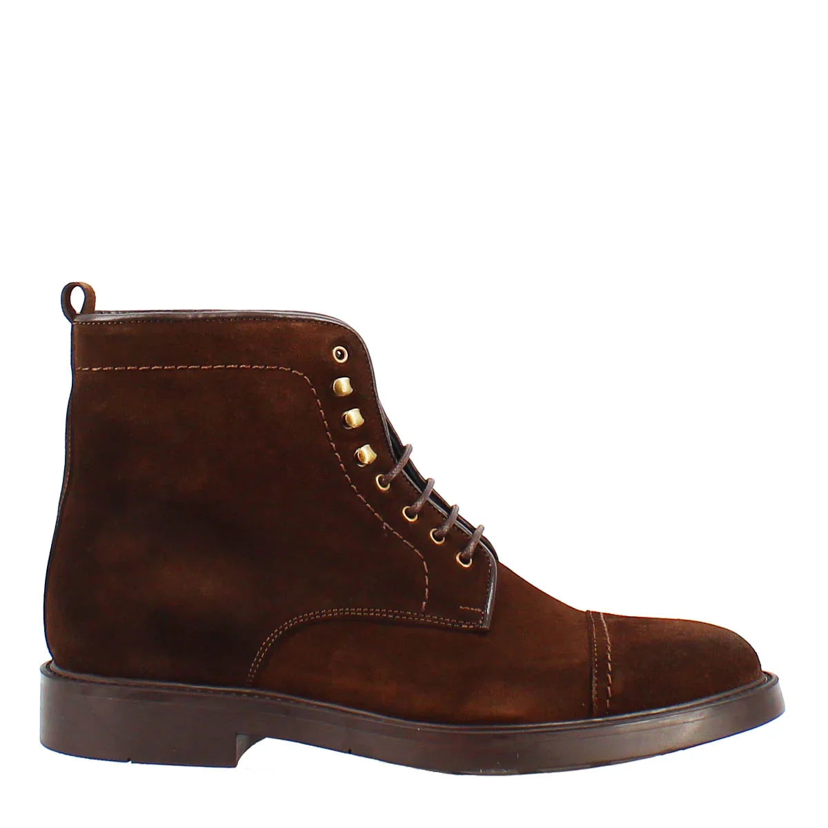 Brown Suede Ankle Boot for Men