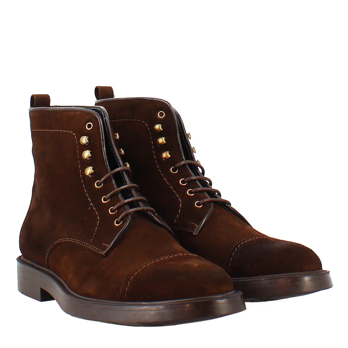 Brown Suede Ankle Boot for Men