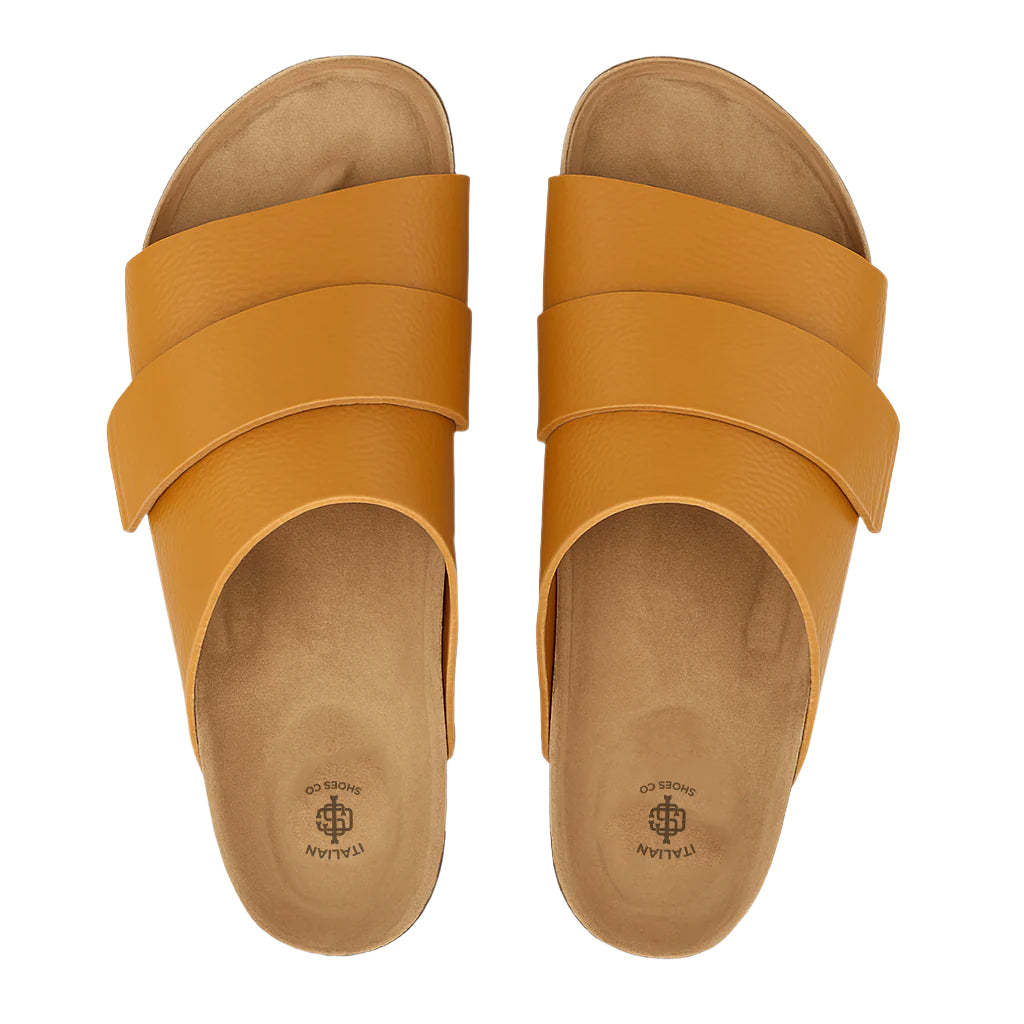 BreezFit Slip-On Regular Brown Sandal