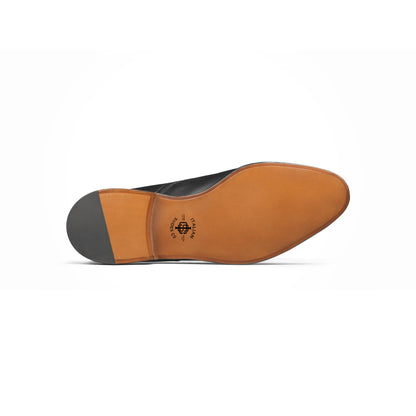 Suede Double Monk-Strap Shoes
